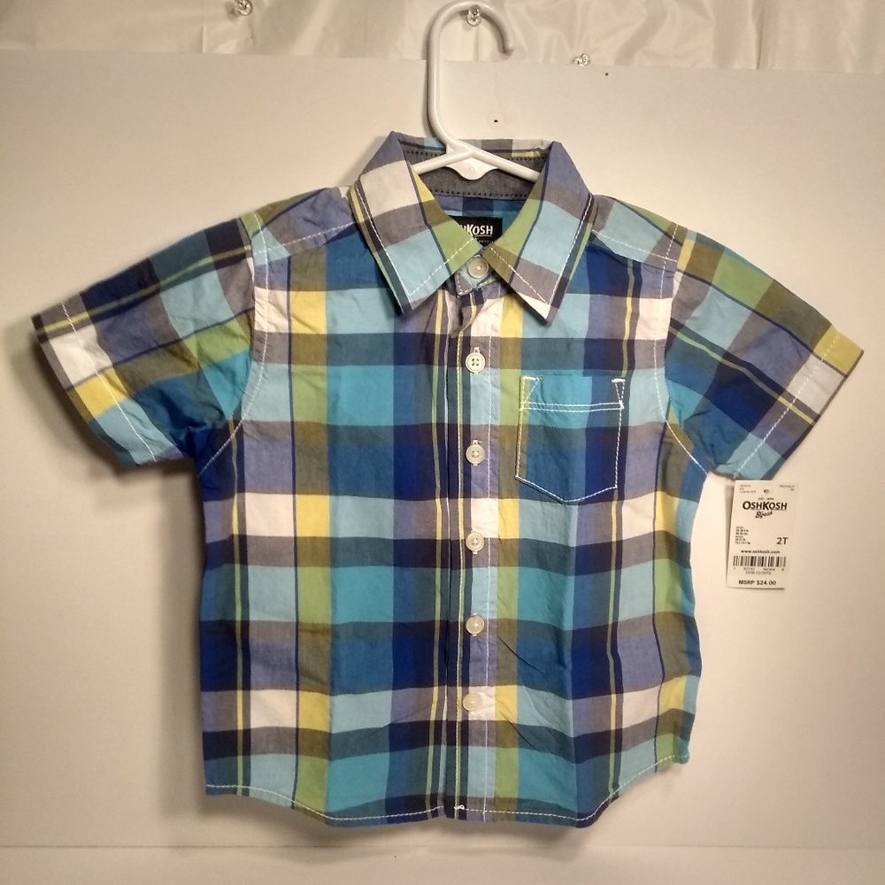 Oshkosh B'gosh Infant Boys Dress Shirt 2T